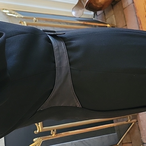 Vtg Oscar de la  Renta Black Dress - Picture 3 of 7